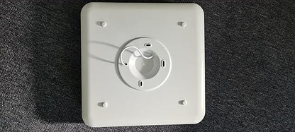 OOWOLF 25W 6000K LED Flush Mount Ceiling Light Fixture Ultra Slim, 12inch Waterproof Bathroom Square LED Ceiling Lamp Fixture Without Flicker, 85Ra+ Daylight White for Kitchen Bedroom Hallway Office