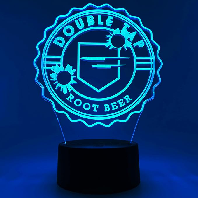 Otaku Lamps Double Tap Call of Duty® – Anime Lamp Figure Night Light, 16 Color RGB LED – 3D Anime Room Décor Gift for Otaku