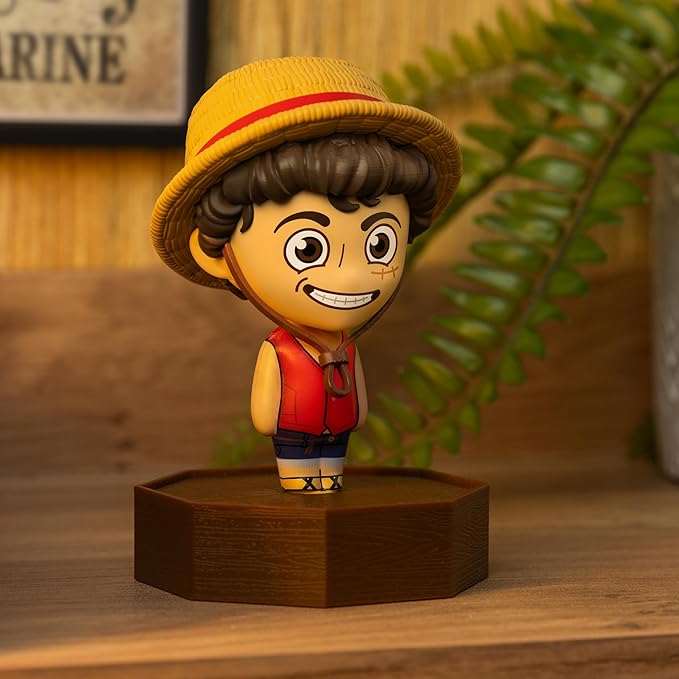 Paladone One Piece Money D. Luffy Icon Light, Officially Licensed Anime 3D Figurine LED Lamp Battery Powered Collectible Merchandise for Pop Culture Fans, Bedrooms and Home