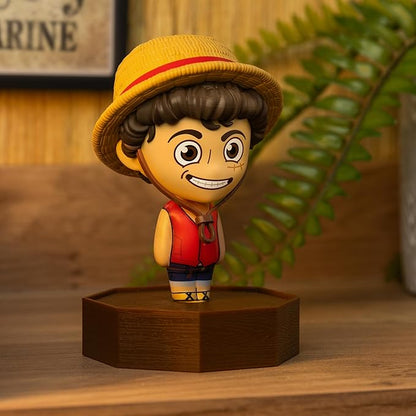 Paladone One Piece Money D. Luffy Icon Light, Officially Licensed Anime 3D Figurine LED Lamp Battery Powered Collectible Merchandise for Pop Culture Fans, Bedrooms and Home