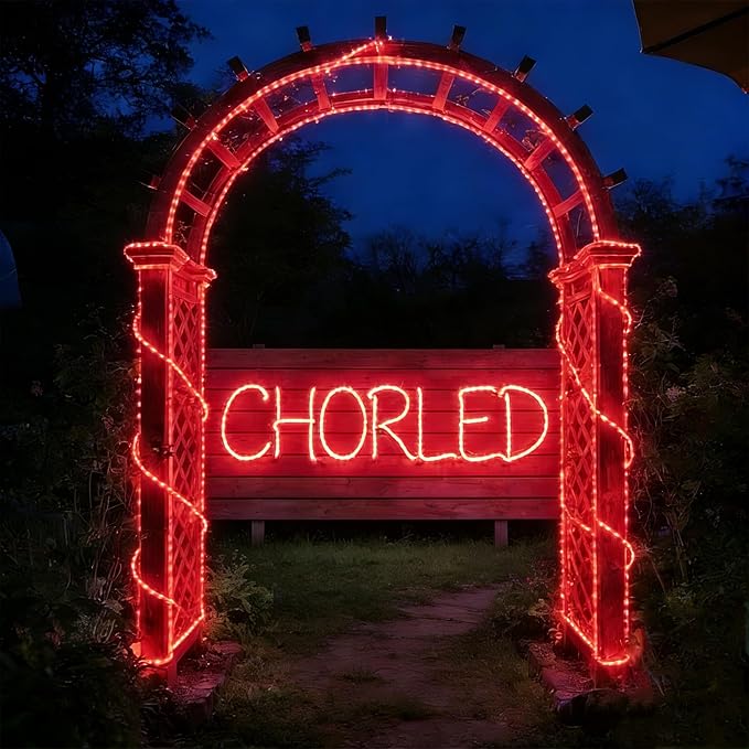 100ft Rope Lights Outdoor, Connectable & Flexible Tube Lights with 8 Modes Controller,Waterproof Red LED Rope Lighting for Deck,Garden,Pool,Patio,Bedroom,Party,Indoor & Outside Landscape Lighting
