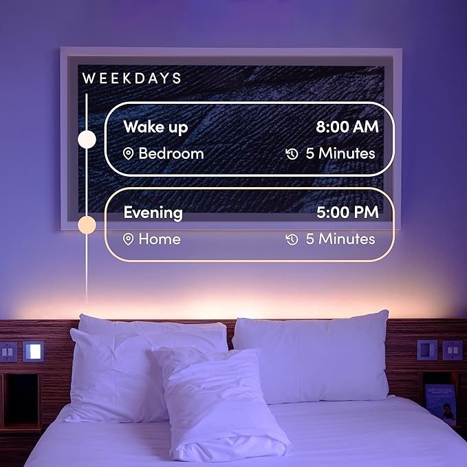LIFX Supercolor Smart LED Strip Lights 10ft (120" Kit), Color Changing Multizone RGB + Tunable White, 24 Color Zones, 2.4GHz, No Hub, Apple HomeKit, Alexa & Google Home, Music Sync, Dimmable