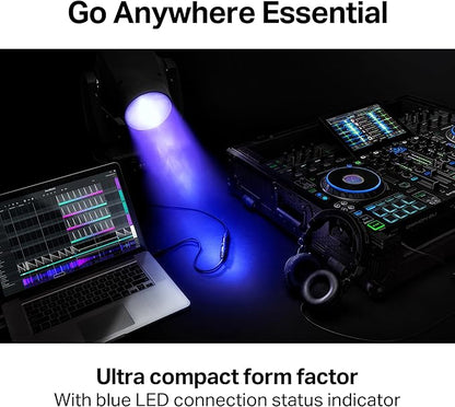 SoundSwitch Micro DMX Interface - Ultra-Compact USB to DMX Interface with 3-Month Free SoundSwitch Software Access