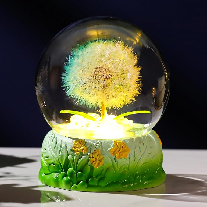 Crystal Ball Collectible Figurines (Dandelion)