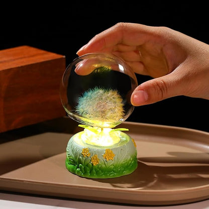 Crystal Ball Collectible Figurines (Dandelion)
