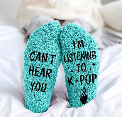 Kpop Merch - Unique Kpop Gifts for Girl, Teen - Cute Korean Socks - Christmas Gifts, Stocking Stuffers for Women