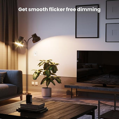 Feit Electric A19 LED Light Bulb, 60W Equiv, Non-Dimmable, Selectable Color Temperatures (2700K-5000K), 800 Lumens, General Purpose Light Bulbs, 17,000-Hour Lifetime, OM60/5CCT/15KLED/10, 10 Pack