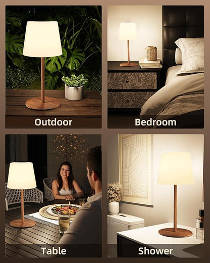 EZVALO Spa-Like Shower Lamp – IP65 Waterproof Bathroom Lamp, Rechargeable Cordless Mood Light, 3 Color Temps for Relaxing Bathroom & Bathtub Experience (1 Pack)