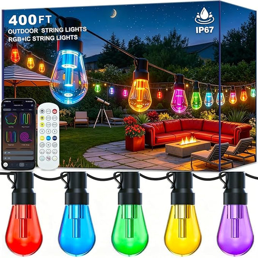 LETIANPAI 400FT Outdoor Lights