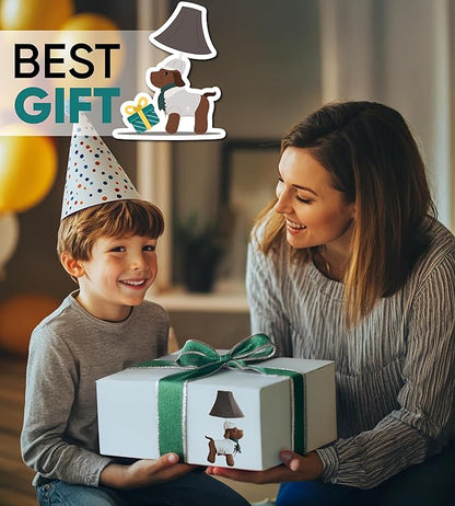 Dog Kids Lamp for Boys Bedroom - 20", Animal Lamp for Kids Room - Cute Christmas Gifts, Birthday Gifts for All Ages: Toddler Girls, Children, Grandkids 3 4 5 and Up Years Old, Sister Brother, Sibling