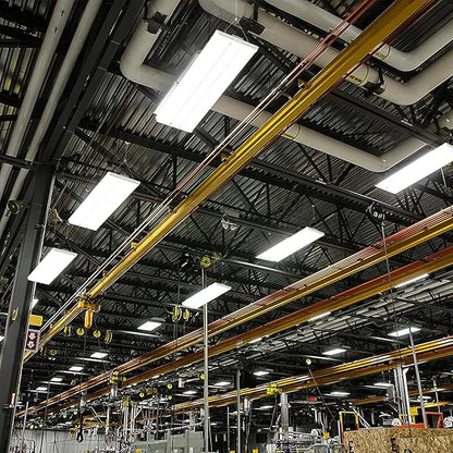 2FT 200W LED Commercial Linear High Bay Light 28000LM[Eqv.960W MH/HPS],AC100-277V【Driver Equipped】 5000K,Linear Hanging High Bay Light-4Pack