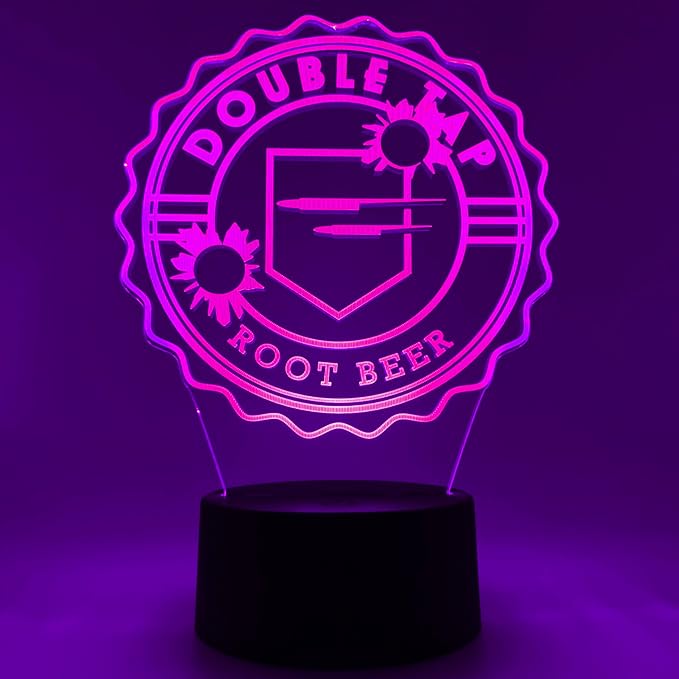 Otaku Lamps Double Tap Call of Duty® – Anime Lamp Figure Night Light, 16 Color RGB LED – 3D Anime Room Décor Gift for Otaku
