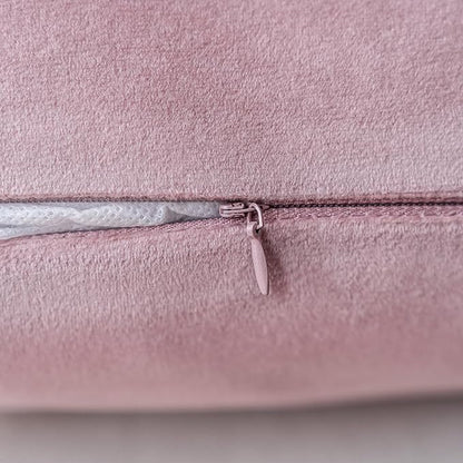 NiNi ALL Decorative Throw Pillow Covers Pack of 2, Velvet Throw Pillow Cases for Couch Pillows Cover Bedroom Living Room Outdoor Pillow Covers 22x22 Inch Dusty Pink