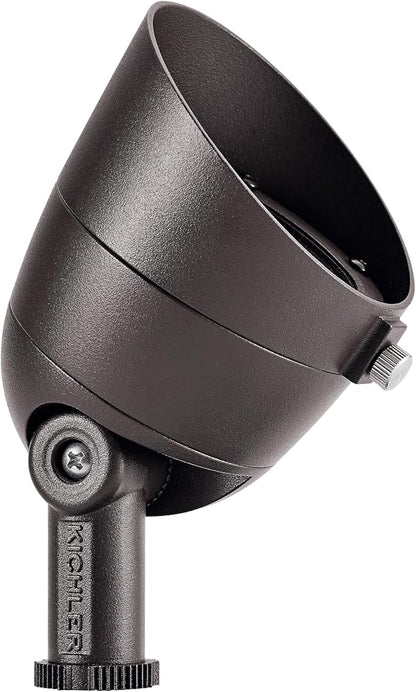 Kichler Landscape LED 3.5 Watt 3000K Landscape Accent Light in Textured Architectural Bronze, 16154AZT30