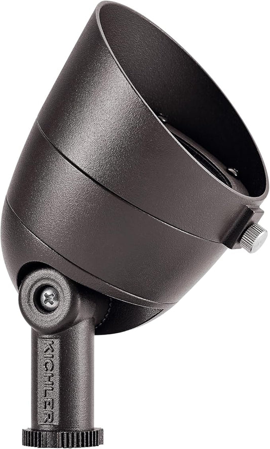Kichler Landscape LED 3.5 Watt 3000K Landscape Accent Light in Textured Architectural Bronze, 16154AZT30