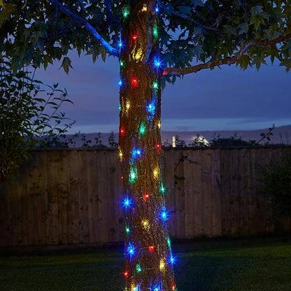 Joomer Fairy String Lights 33FT 100 LEDs Plug in Fairy Lights Indoor Copper Wire String Light DIY for Bedroom, Parties, Wedding, Christmas, Outdoor,Indoor Decoration (Multicolor, Non-Connectable)