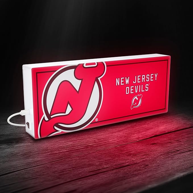 SOAR NHL LED Ambience Light Box: Elevate Your Space with Officially Licensed Wall Décor
