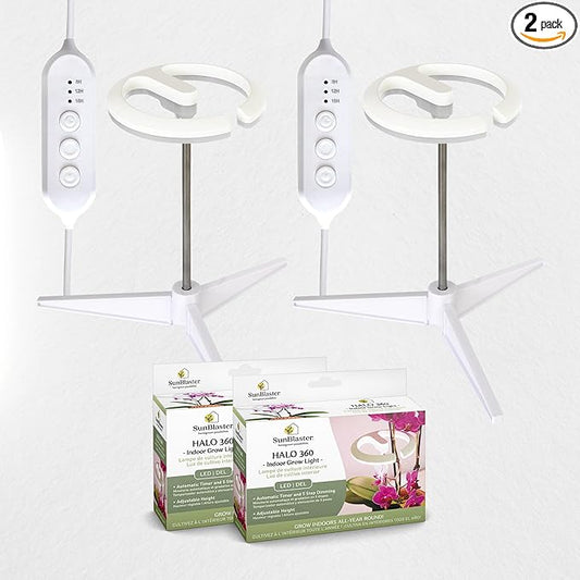 Halo 360 LED Plant Light (2 - Pack)