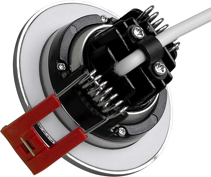NICOR Lighting 2 inch LED Gimbal Recessed Downlight in Nickel, 2700K (DGD211202KRDNK)