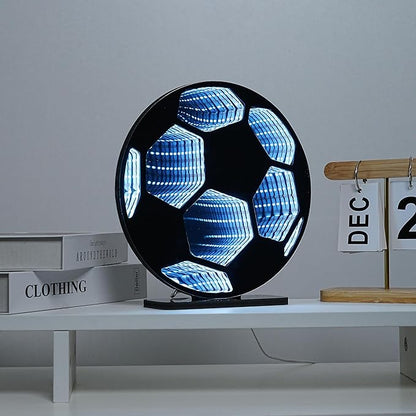 Light Up Your World! Wireless Express Neon Art Signs (5 Unique Styles) - Desktop & Wall Décor. Perfect for Bedrooms, Dorm Rooms, Office (Soccer)