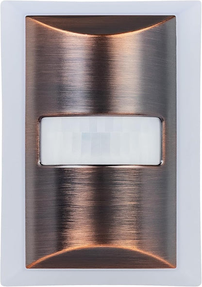 Enbrighten SleepLite LED Night Light Motion Sensor Nightlight Dusk to Dawn Amber Lights Ambient Lighting Room Decor for Bedroom Baby Nursery Bathroom Oil Rubbed Bronze