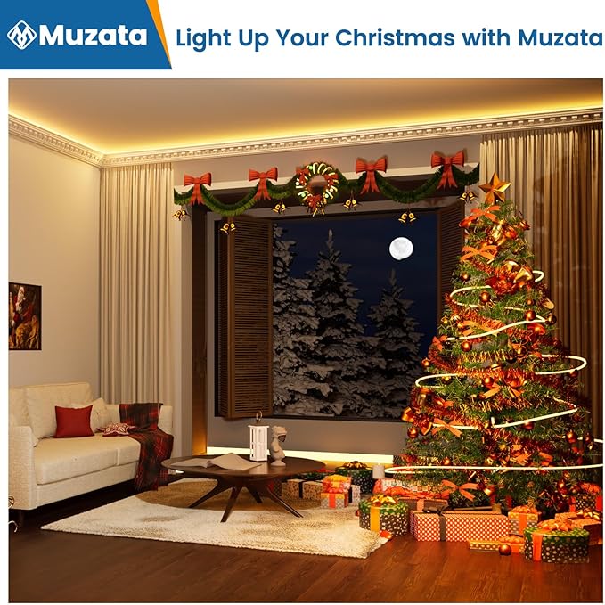 Muzata 20Pack 3.3FT/1M LED Channel Aluminum U Shape Silver LED Strip Diffuser Channel with Milky White Cover Easy Installation U1SW WW 1M