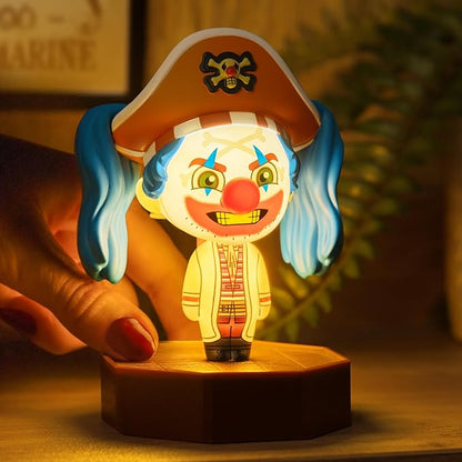 Paladone One Piece Buggy The Clown Icon Light, Officially Licensed Anime 3D Figurine LED Lamp Battery Powered Collectible Merchandise for Pop Culture Fans, Bedrooms and Home