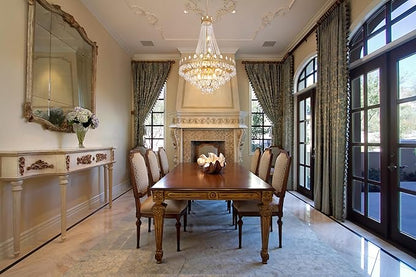 TOCHIC French Empire Crystal Chandelier 9 Lights Modern Gold Chandelier, Luxury High Ceiling Light Fixture for Dining Living Room, Bedroom, Kitchen Island, Foyer, Hallway, 28.5" W x 43.7" H