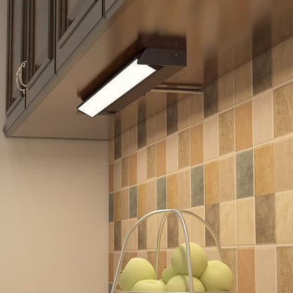 GETINLIGHT 9-inch Swivel LED Under Cabinet Lights, Glass Lens, Selectable White 2700K/4000K/5000K, Dimmable with Wall Dimmers, Bronze Finish, IN-0202-0-BZ