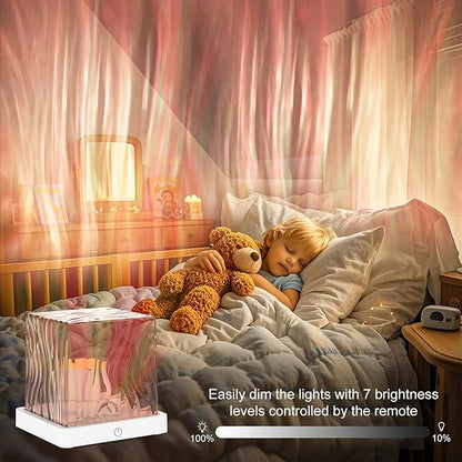 Deyagoo Northern Lights Projector, 1800mAh Rechargeable Aurora Light Projector, 16 Colors Mood Lighting Galaxy Lamp with Remote for Adult Boys Girls Gifts Room Decor