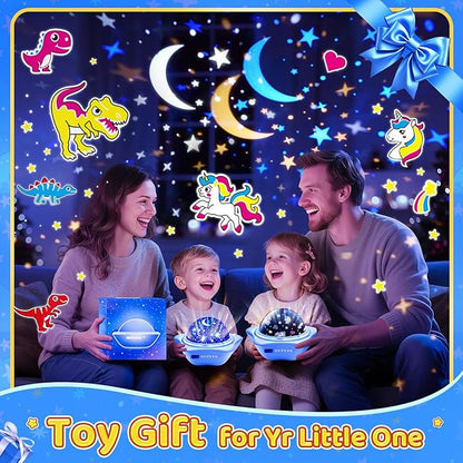 Night Light for Kids Night Light Projector, Baby Night Lights for Bedroom, Star Projector Galaxy Light Star Lights for Bedroom, Glow in The Dark Stars for Ceiling, Baby Sensory Toys, Kids Room Decor