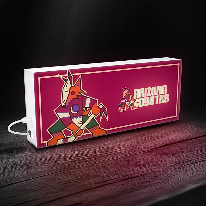 SOAR NHL LED Ambience Light Box: Elevate Your Space with Officially Licensed Wall Décor