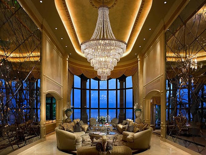 TOCHIC French Empire Crystal Chandelier Modern Farmhouse Chandelier Ceiling Light for Foyer Entryway High Ceiling, Vintage Antique Bronze Chandelier Light Fixture for Dining Living Room 34" W x 58" H
