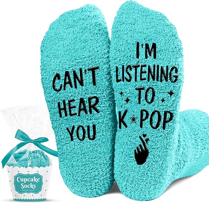 Kpop Merch - Unique Kpop Gifts for Girl, Teen - Cute Korean Socks - Christmas Gifts, Stocking Stuffers for Women