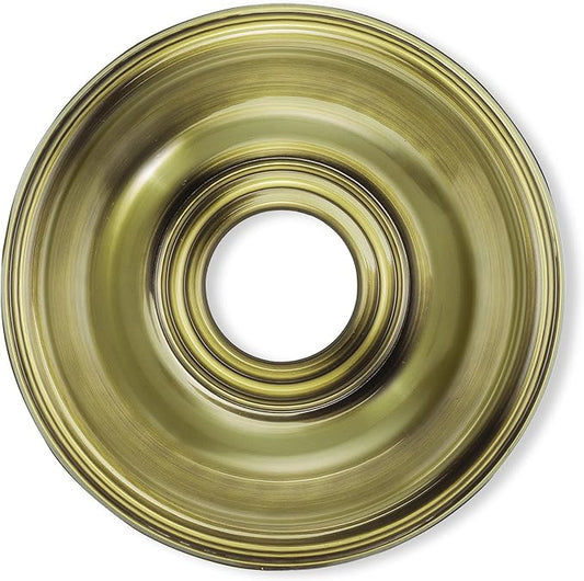 Livex Lighting 8217-01 Traditional Ceiling Medallions Collection Finish, Antique Brass 0.1 x 0.1 x 1