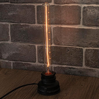 Touch Control Table Lamp Vintage Desk Lamp Small Industrial Touch Light Bedside Dimmable Nightstand Lamp Steampunk Accent Light Edison Lamp Base Antique Night Light for Living Room Bedroom