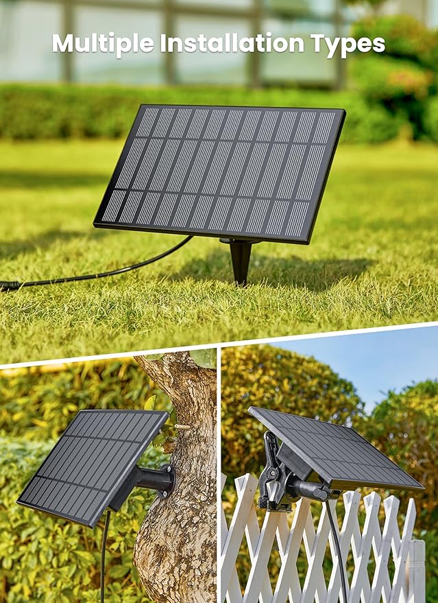 Brightown 38FT 16LED Solar String Lights Outdoor with Remote & USB Port, Shatterproof Bulbs, Dimmable & Timable, 3 Modes, Patio Lights Solar Powered with Mount Clips for Camping Backyard Garden Decor