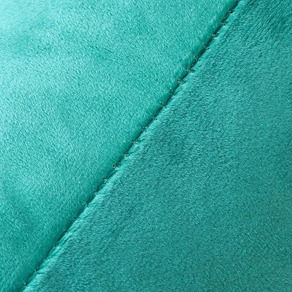 NiNi ALL Decorative Throw Pillow Covers Velvet 28x28 Inch Pack of 2 Aqua Green Cushion Covers Soft for Couch Sofa Bedroom Living Room Outdoor
