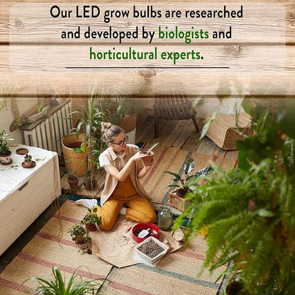 Norb NorbBOTANIC UFO 40W LED Grow Light - Full Spectrum Sun-Spectrum™ for Indoor Plants, Hydroponics, Greenhouse, Herbs, Vegetables, Hemp. Mimics Sunlight, High-Intensity, Energy-Efficient, E26