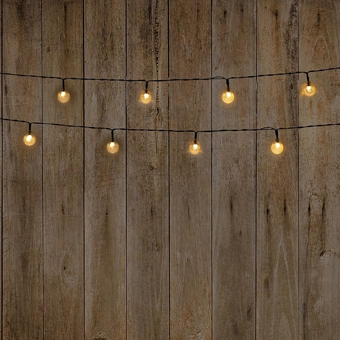 Ideaworks Solar LED Globe String Lights (50 LED Lights)