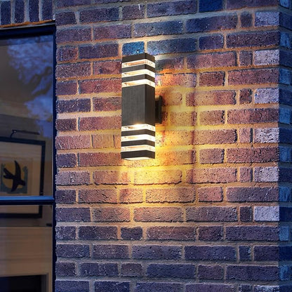 1PCS Outdoor Light Fixture, Outdoor Wall Lights, Outside Lights for House, Exterior Wall Lighting, Outside Garage Lights Wall Mount 3000K IP65 Waterproof Warm White