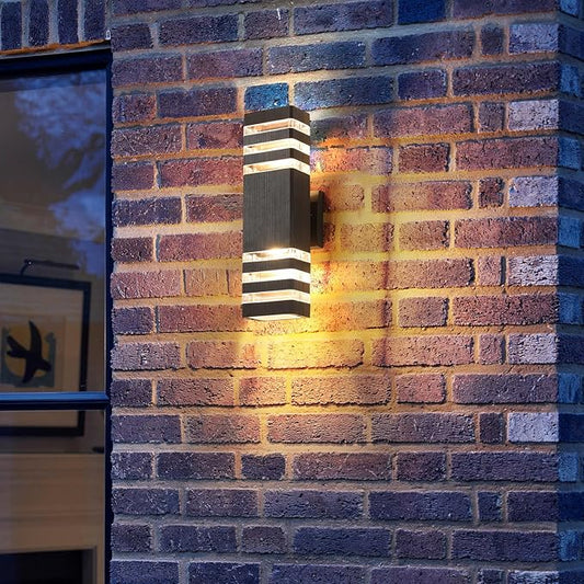 1PCS Outdoor Light Fixture, Outdoor Wall Lights, Outside Lights for House, Exterior Wall Lighting, Outside Garage Lights Wall Mount 3000K IP65 Waterproof Warm White