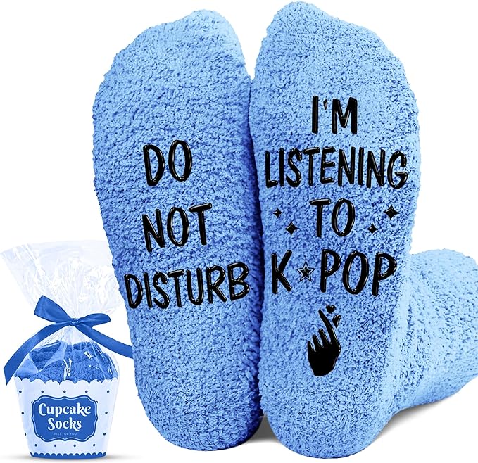 Kpop Merch - Unique Kpop Gifts for Girl, Teen - Cute Korean Socks - Christmas Gifts, Stocking Stuffers for Women