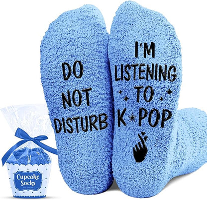 Kpop Merch - Unique Kpop Gifts for Girl, Teen - Cute Korean Socks - Christmas Gifts, Stocking Stuffers for Women