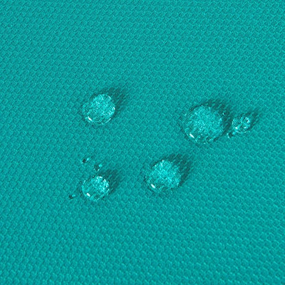 Hiasan 60 X 102 Inch Rectangle Textured Tablecloth - Waterproof Spillproof Antiwrinkle Jacquard Table Cloth for Kitchen and Dining Dinner, Outdoor Picnic, Holiday and Parties, Turquoise