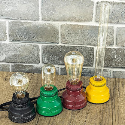 Touch Control Table Lamp Vintage Desklamp Small Industrial Touch Light Bedside Dimmable Nightstand-Lamp Steampunk AccentLight Edison Lamp Base Antique NightLight for Living Room Bedroom