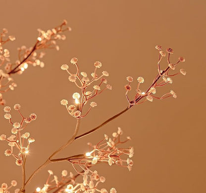 Lightshare Lighted Gypsophila Tree 6FT 176 LED Artificial Baby Breath Flowers with Lights for Wedding Home Christmas Holiday Decoration (Gypsophila Tree)