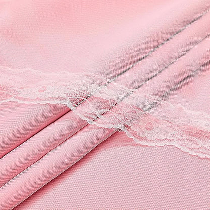 XiDi Pink Curtains Blackout 84 Inches Long for Girls Bedroom Living Room 2 Panels Grommet Thermal Insulated Double Layer Cute Girly Nursery Curtains with Sheer Overlay for Kids Princess W52XL84